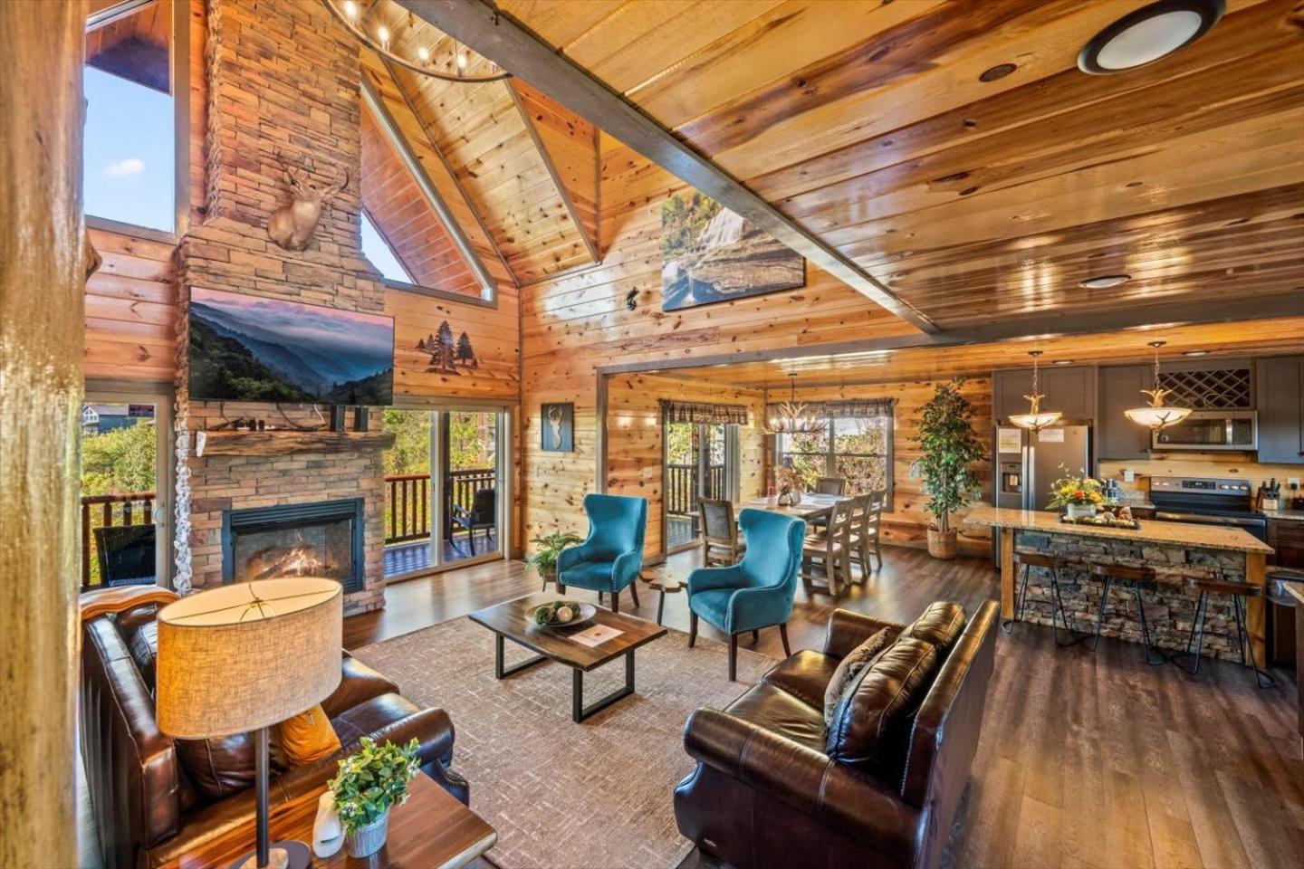 Indoor Pool, Volleyball Beach, Mountain View, Luxury Gatlinburg Εξωτερικό φωτογραφία