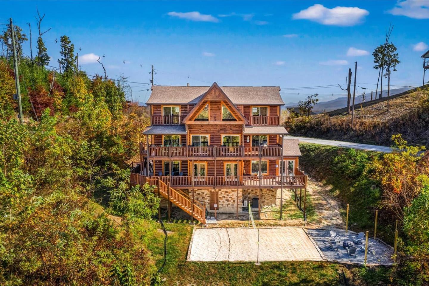 Indoor Pool, Volleyball Beach, Mountain View, Luxury Gatlinburg Εξωτερικό φωτογραφία